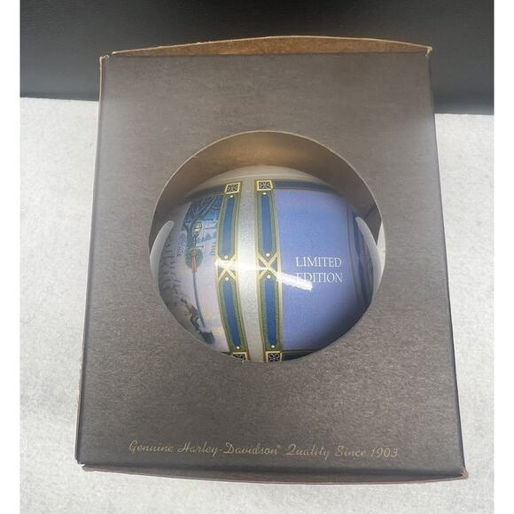 vintage harley davidson christmas ornament In‎ Box 1996, After The Pageant - Picture 5 of 6